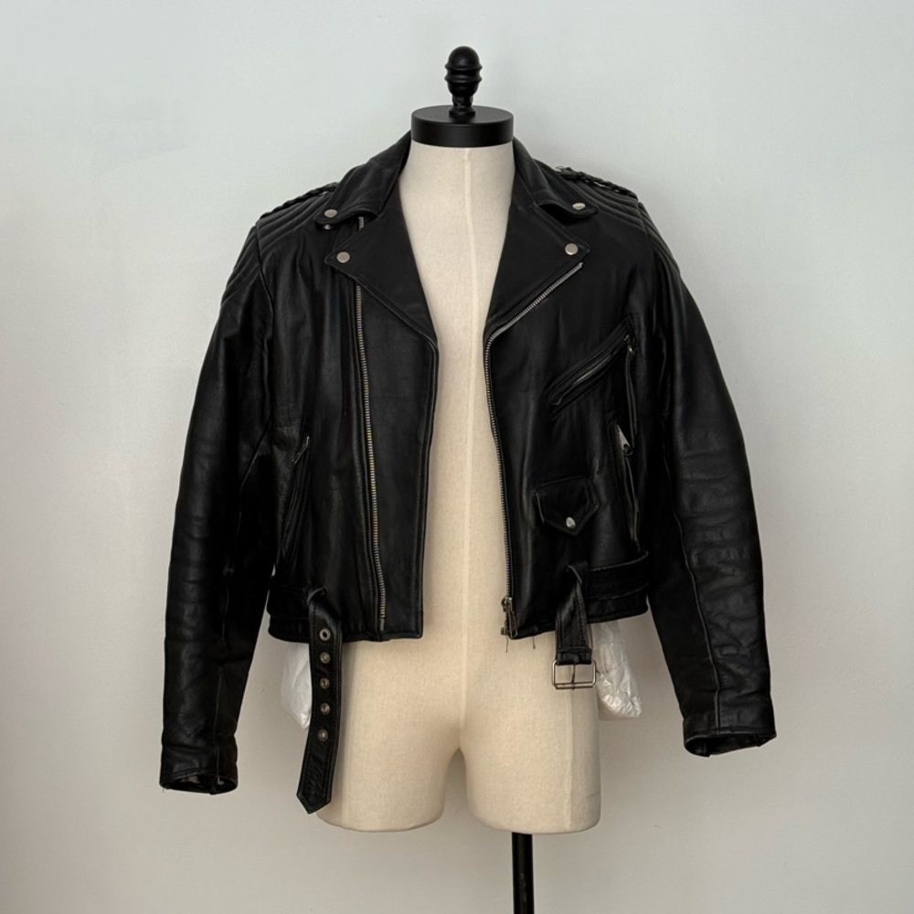 Wolff Black Leather Jacket